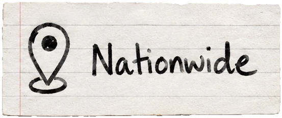 Moves nationwide, see the areas we cover