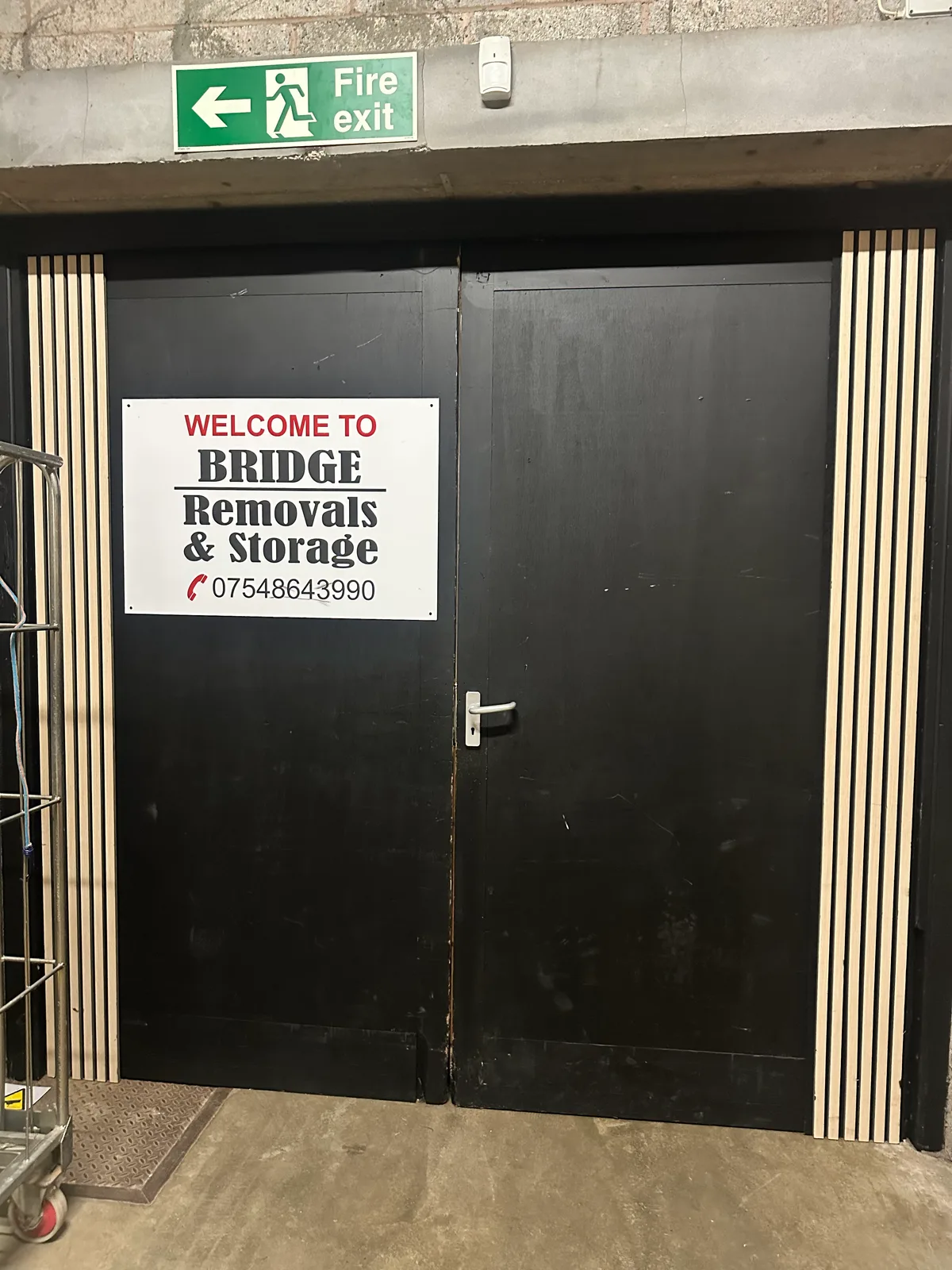 Moving house storage